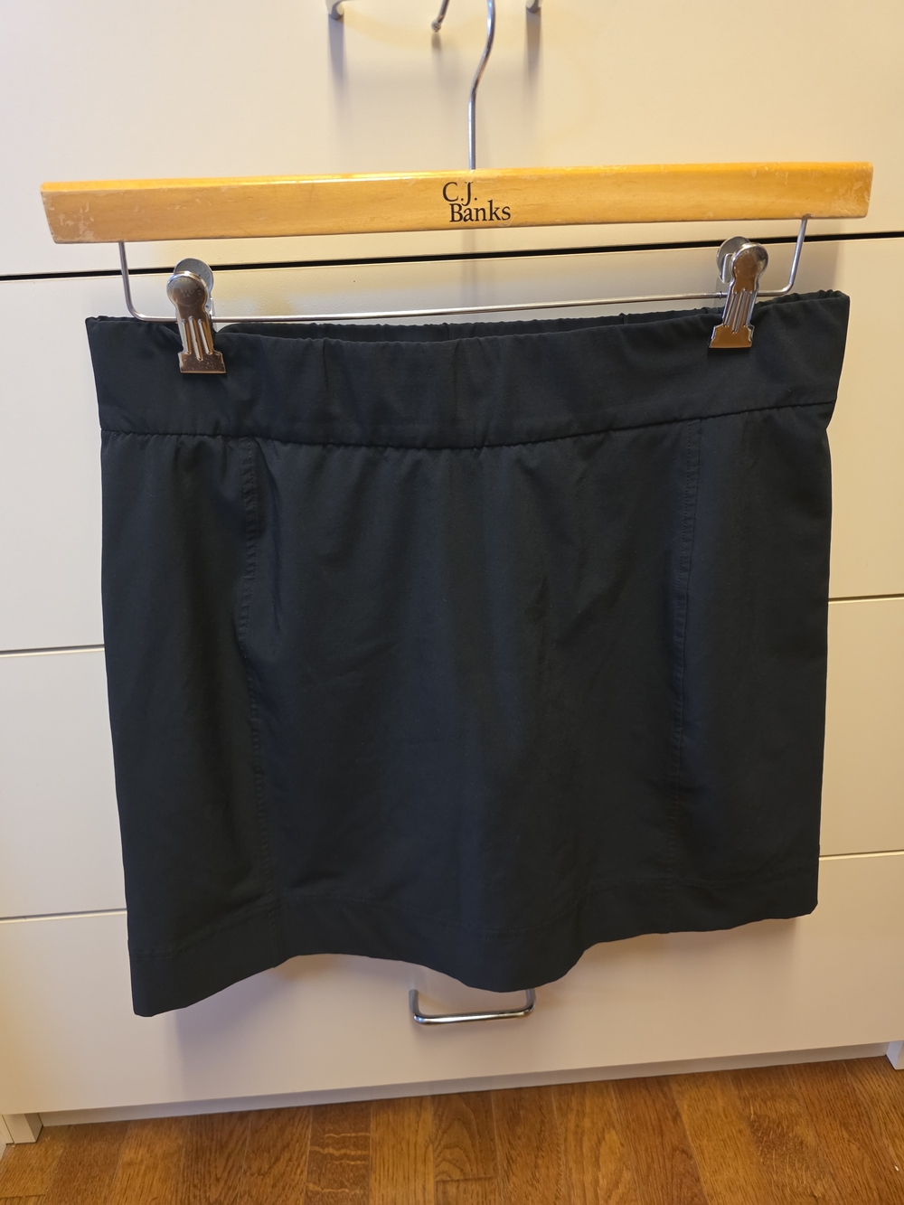 Columbia Black Skort with Elastic Waist